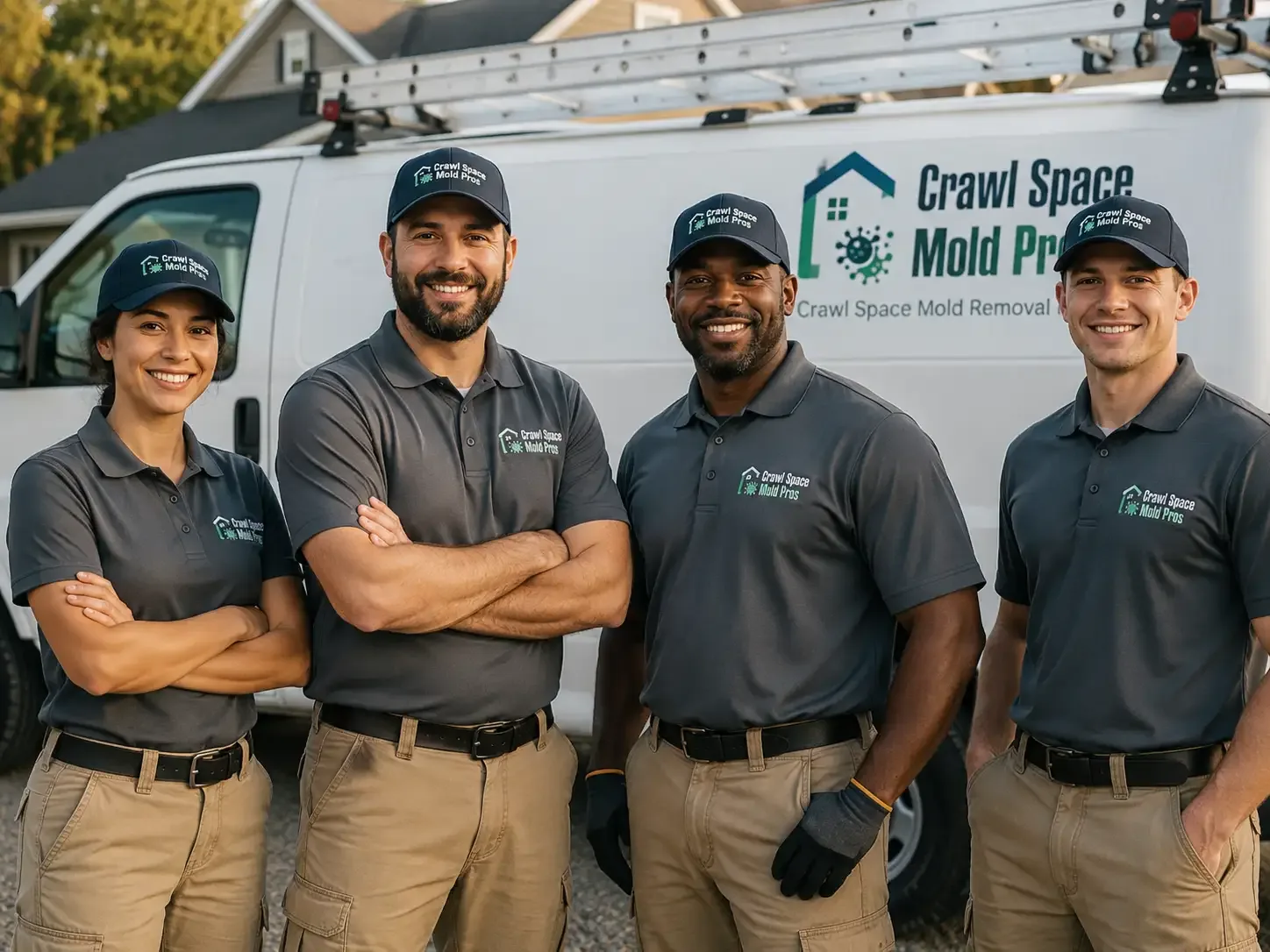 Crawl Space Mold Removal company in Nachusa, IL